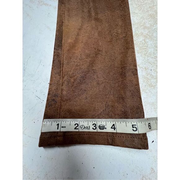 Chicos Faux SuedePull on Pants Sz ( 10) camel - Picture 9 of 10
